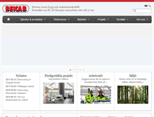 Tablet Screenshot of bekab.nu